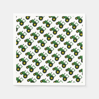 Design des grünen Zuges Serviette