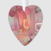 Design des Herz-Form-Raums Ornament (Vorderseite)