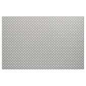 Design des Herzmusters von Ash Grey White Liebe Stoff (Yard (91,4 cm))