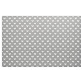 Design des Herzmusters von Ash Grey White Liebe Stoff (Fat Quarter (45,7 x 55,9 cm))