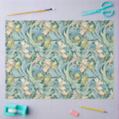 Design des Jugendstil-floralen Hintergrundbildes Seidenpapier (Basteln)