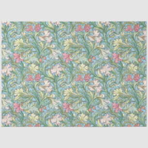 Design des Jugendstil-floralen Hintergrundbildes Seidenpapier