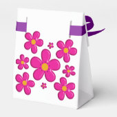 Design des Kinderzimmers Retro Floral Geschenkschachtel (Rückseite)