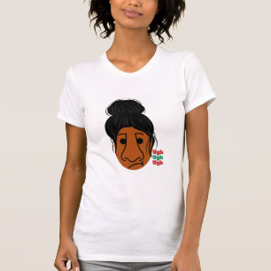 Design des komischen Ausdrucks-Cartoon T-Shirt