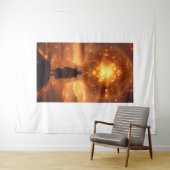 Design des kosmischen Gravity-T - Shirt Wandteppich (Beispiel (Horizontal))