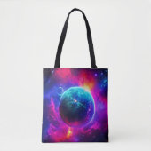 Design des kosmischen Planeten Tasche (Vorderseite)