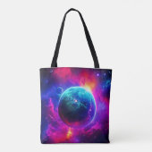 Design des kosmischen Planeten Tasche (Rückseite)