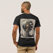 Design des kosmischen T - Shirt (Schwarz voll)