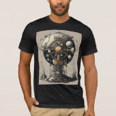Design des kosmischen T - Shirt (Vorderseite)