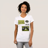 Design des Lawn Bowls-Spiels, T-Shirt (Vorne ganz)