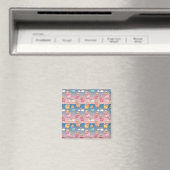 Design des magischen Einhorn- und Sternmusters Magnet (In Situ (Geschirrspüler))