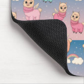 Design des magischen Einhorn- und Sternmusters Mousepad (Ecke)
