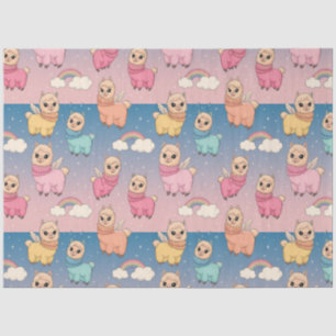 Design des magischen Einhorn- und Sternmusters Seidenpapier