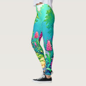 Design des magischen Gartenpfads Leggings (Links)