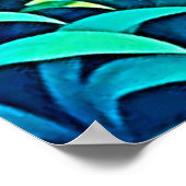 Design des magischen Gartenpfads Poster (Ecke)