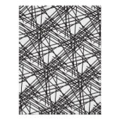 Design des Messeeffekts auf schwarzer Linie Poster (Vorderseite)