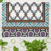 Design des mexikanischen Stars 2 Geschirrtuch (Gefaltet)