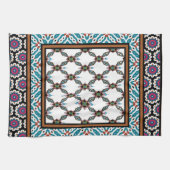 Design des mexikanischen Stars 2 Geschirrtuch (Horizontal)