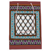 Design des mexikanischen Stars 2 Mittlere Geschenktüte (Vorderseite)