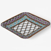 Design des mexikanischen Stars 2 Pappteller (Gewinkelt)