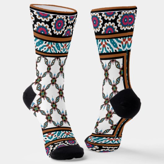 Design des mexikanischen Stars 2 Socken (Gewinkelt)