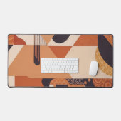 Design des Mittelalters in warmen Farben Schreibtischunterlage (Tastatur & Maus)