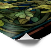 Design des Monarch Butterfly-Fensters Poster (Ecke)