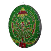 Design des Motif-Musters für afrikanische Ethnic G Dartscheibe (Vorderseite rechts)