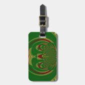 Design des Motif-Musters für afrikanische Ethnic G Gepäckanhänger (Vorderseite vertikal)