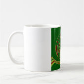 Design des Motif-Musters für afrikanische Ethnic G Kaffeetasse (Links)