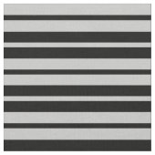 Design des Musters "Ash Grey Black Stripes" Stoff (Nahaufnahme)