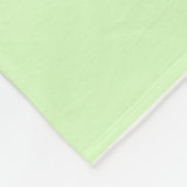 Design des Musters "Lime Green Pastel" und "White Fleecedecke (Ecke)
