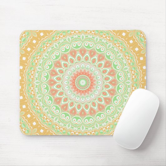 Design des Musters "Summer Yellow" und "Green Mand Mousepad (Mit Mouse)