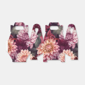 Design des Musters "Wasserfarbe Rosa Dahlia" Geschenkschachtel (Ungefaltet)