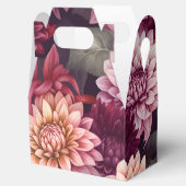 Design des Musters "Wasserfarbe Rosa Dahlia" Geschenkschachtel (Geöffnet)