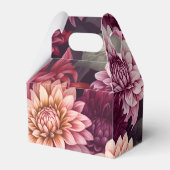 Design des Musters "Wasserfarbe Rosa Dahlia" Geschenkschachtel (Vorderseite)