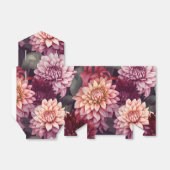 Design des Musters "Wasserfarbe Rosa Dahlia" Geschenkschachtel (Ungefaltet)