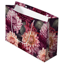 Design des Musters "Wasserfarbe Rosa Dahlia"