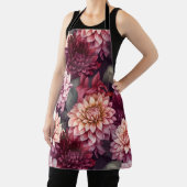 Design des Musters "Wasserfarbe Rosa Dahlia" Schürze (InSitu)