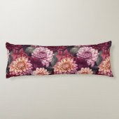 Design des Musters "Wasserfarbe Rosa Dahlia" Seitenschläferkissen (Rückseite)