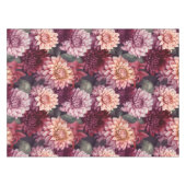 Design des Musters "Wasserfarbe Rosa Dahlia" Tischdecke (Vorderseite (Horizontal))