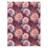 Design des Musters "Wasserfarbe Rosa Dahlia" Tischdecke (Vorderseite)