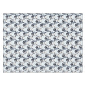 Design des Musters "White Wolf Head" - Weiß Tischdecke (Vorderseite (Horizontal))