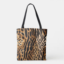 Design des Musters "Wild Animal Gepunktet Assymetr
