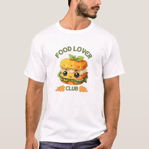 Design des niedlichen Cartoon Food T - Shirt
