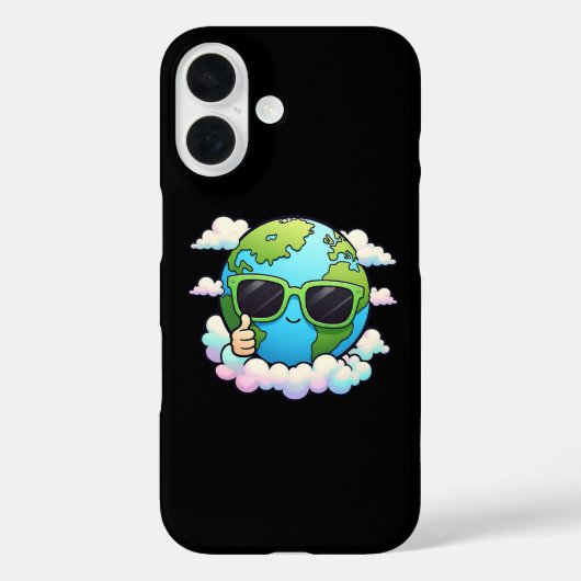 Design des Öko "cool Earth Aestical Case" Case-Mate iPhone Hülle (Rückseite)