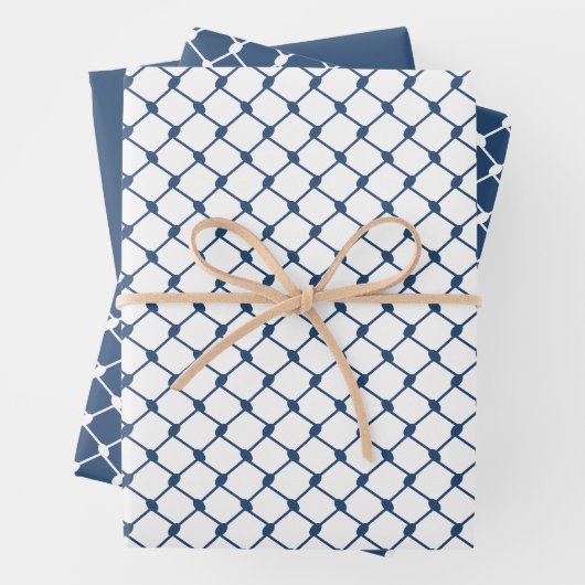 Design des palästinensischen Keffiyeh-Musters der  Geschenkpapier Set (Beispiel)