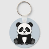 Design des Panda-Schlüsselanhängers Schlüsselanhänger (Vorderseite)