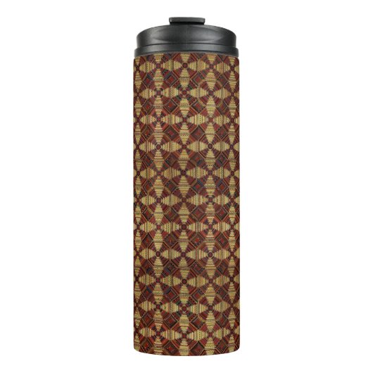 Design des Patchwork-Patchworks für Ananas Thermosbecher (Vorderseite)