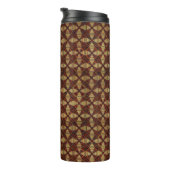 Design des Patchwork-Patchworks für Ananas Thermosbecher (Nach rechts gedreht)
